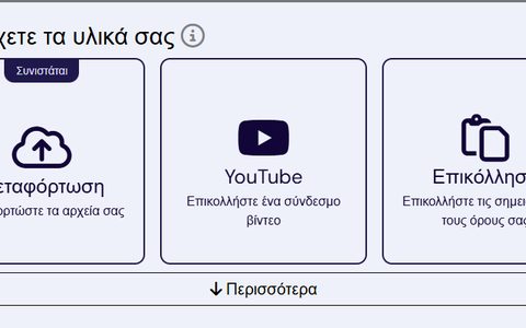 Πριν: ακατέργαστο εκπαιδευτικό υλικό